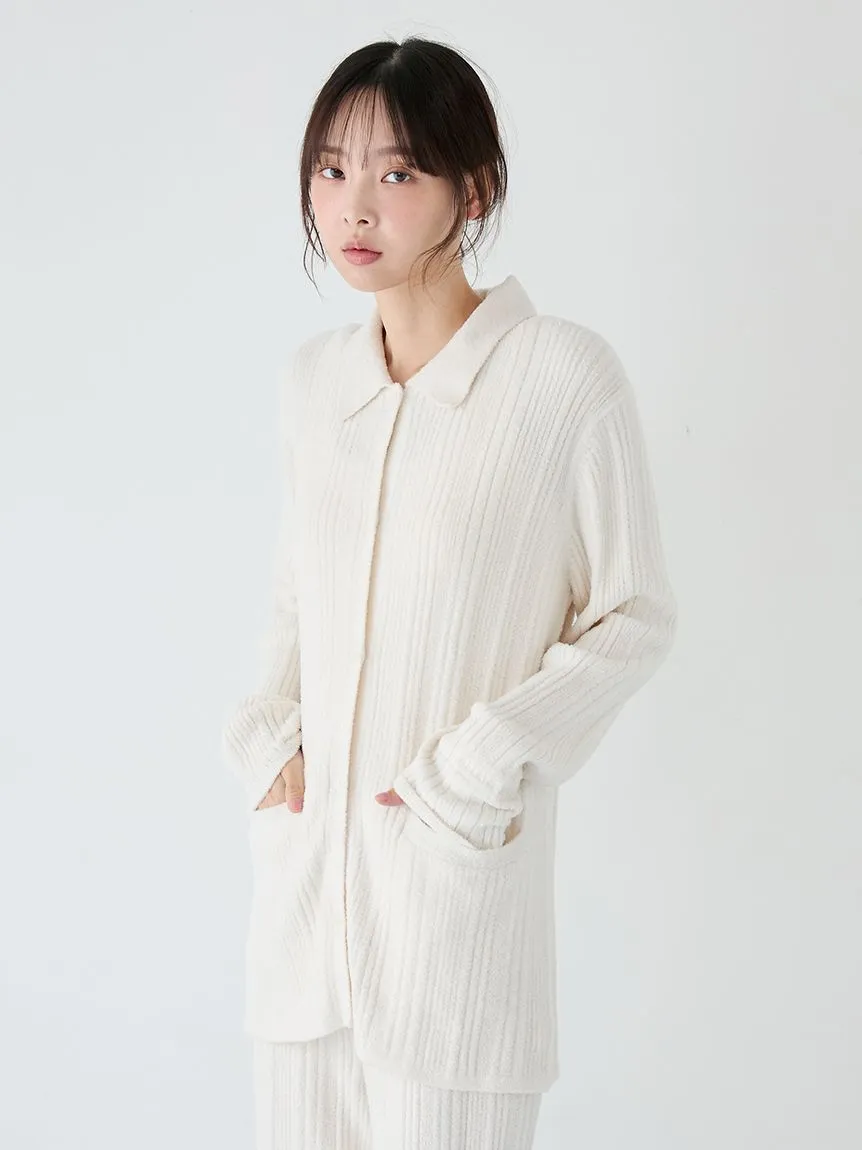 Thermal Smoothie Random Rib Cardigan sold by Gelato Pique product image thumbnail 4