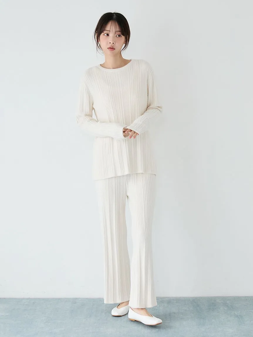 Thermal Smoothie Random Rib Long Pants sold by Gelato Pique product image thumbnail 3