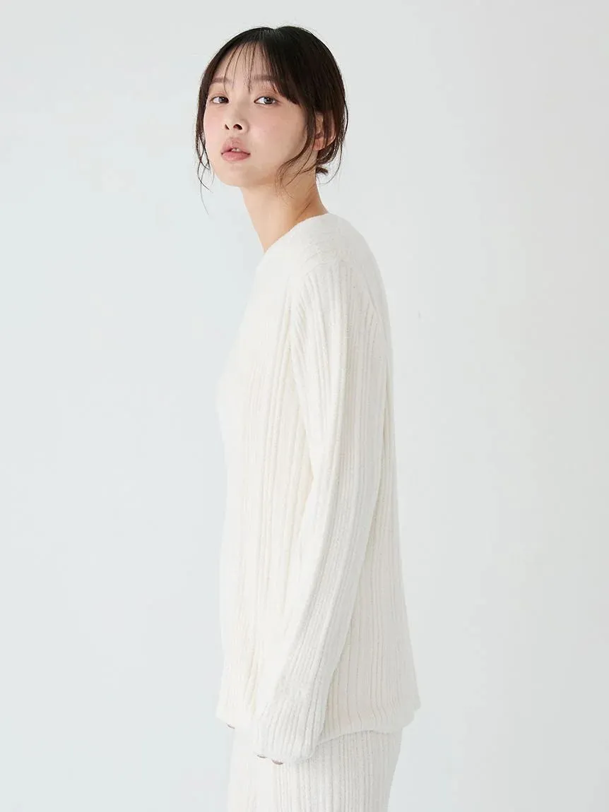 Thermal Smoothie Random Rib Pullover sold by Gelato Pique product image thumbnail 5