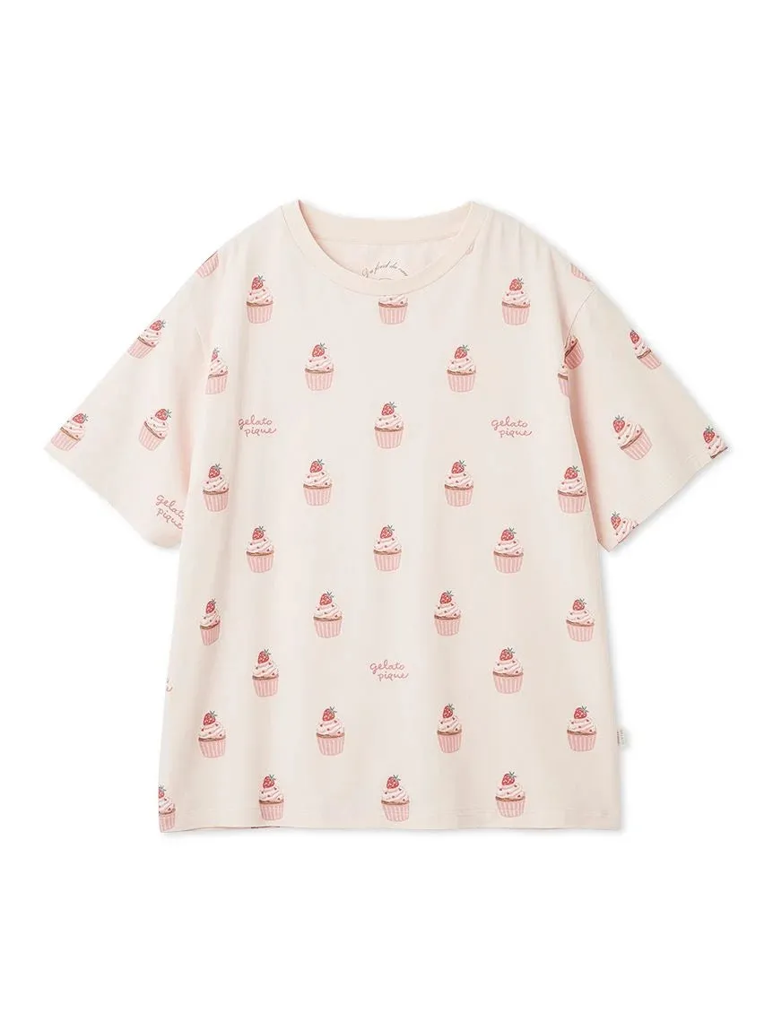 Strawberry Cupcake T-shirt sold by Gelato Pique