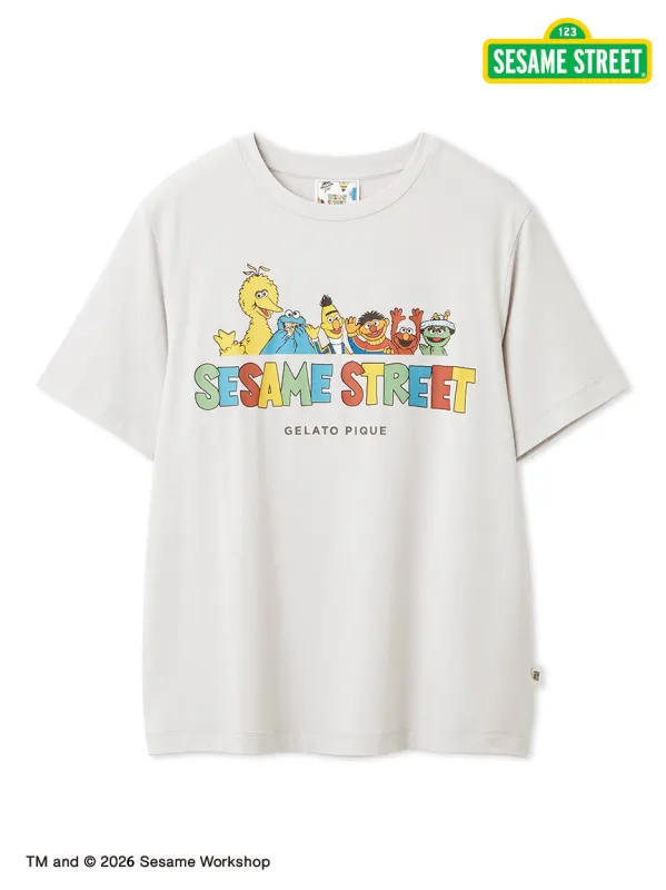 [SESAME STREET] One-Point T-shirt made by Gelato Pique