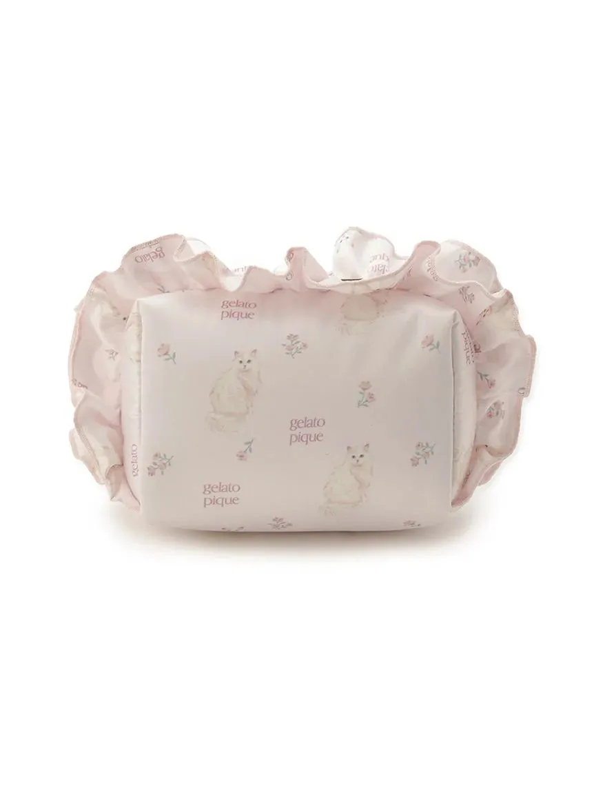 Cat and Flower Pouch sold by Gelato Pique product image thumbnail 4