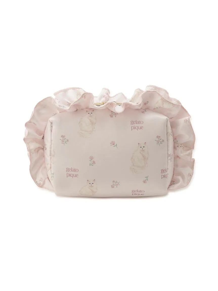 Cat and Flower Pouch sold by Gelato Pique product image thumbnail 2