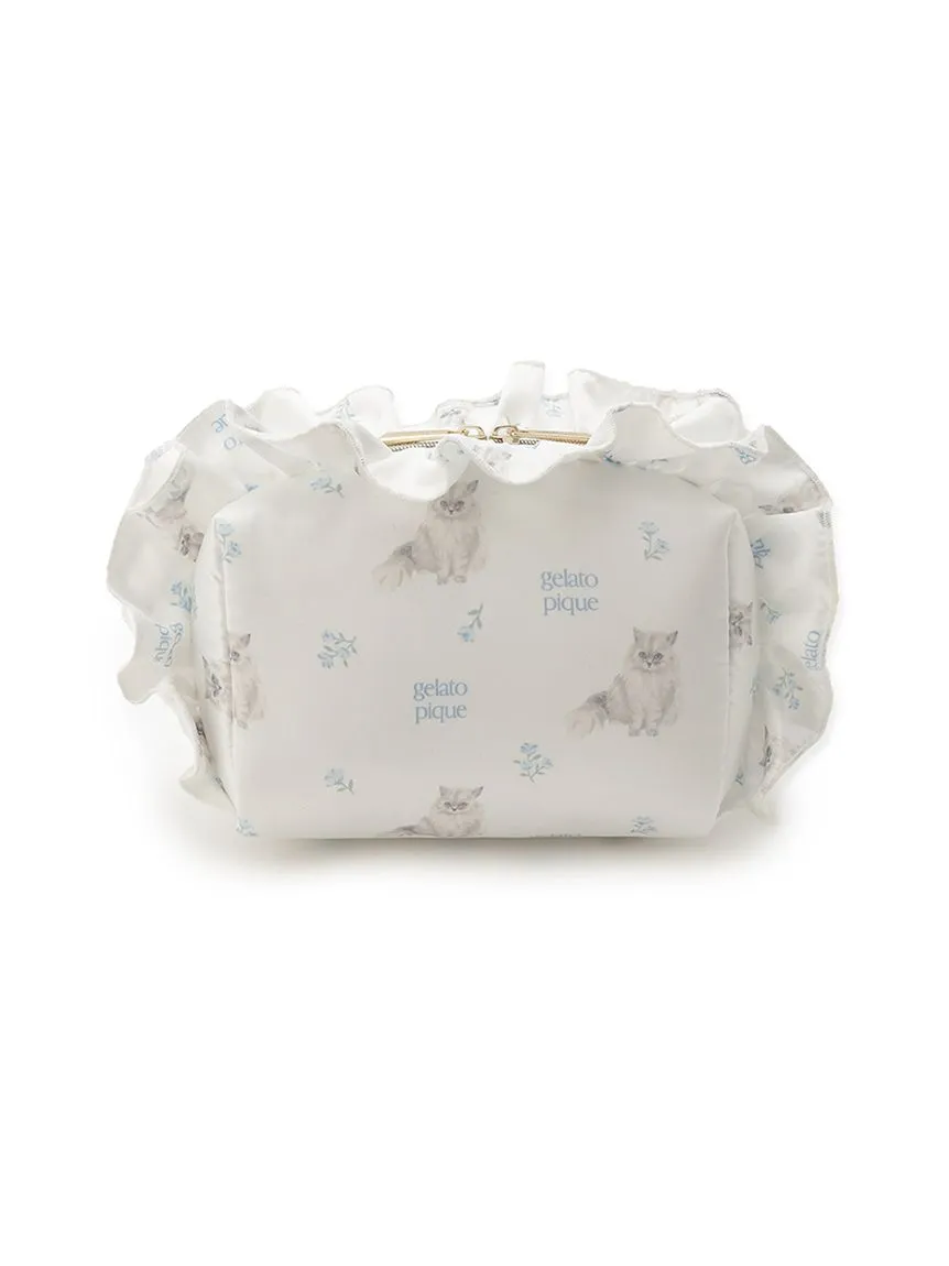 Cat and Flower Pouch sold by Gelato Pique product image thumbnail 3