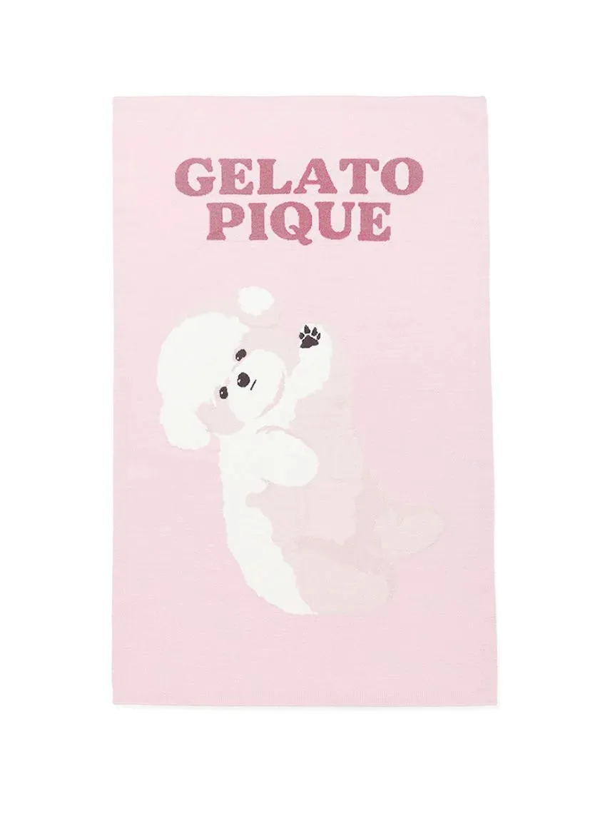 Roll Over Dog Jacquard Blanket sold by Gelato Pique product image thumbnail 2