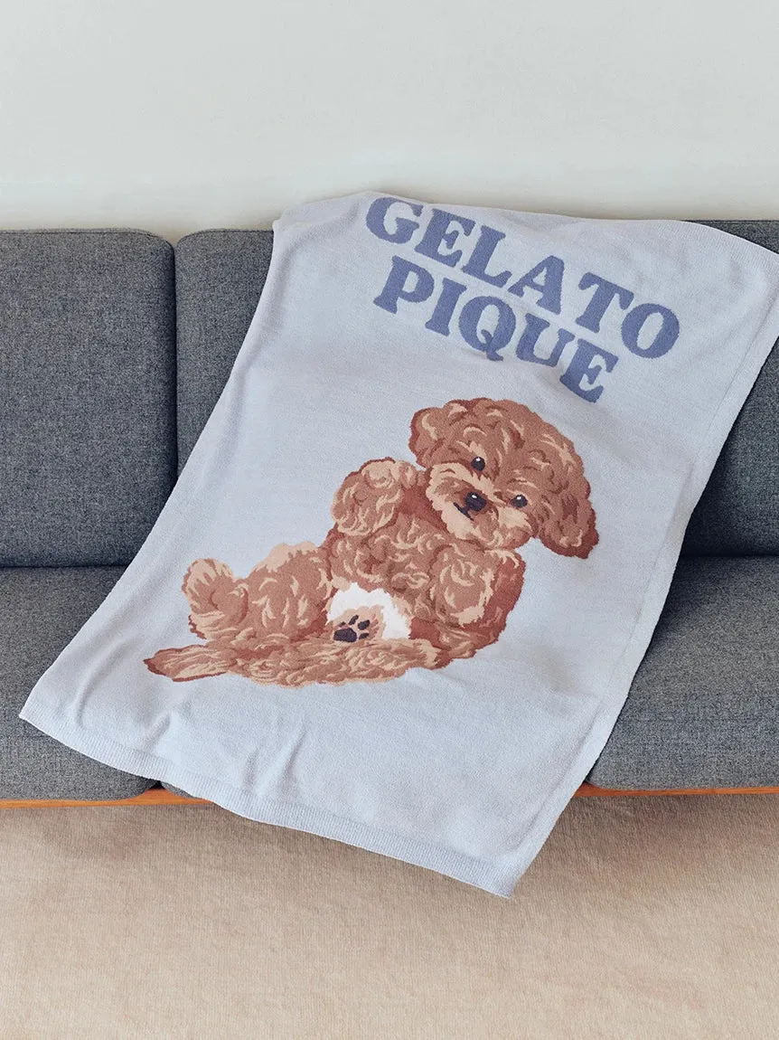 Roll Over Dog Jacquard Blanket sold by Gelato Pique product image thumbnail 4