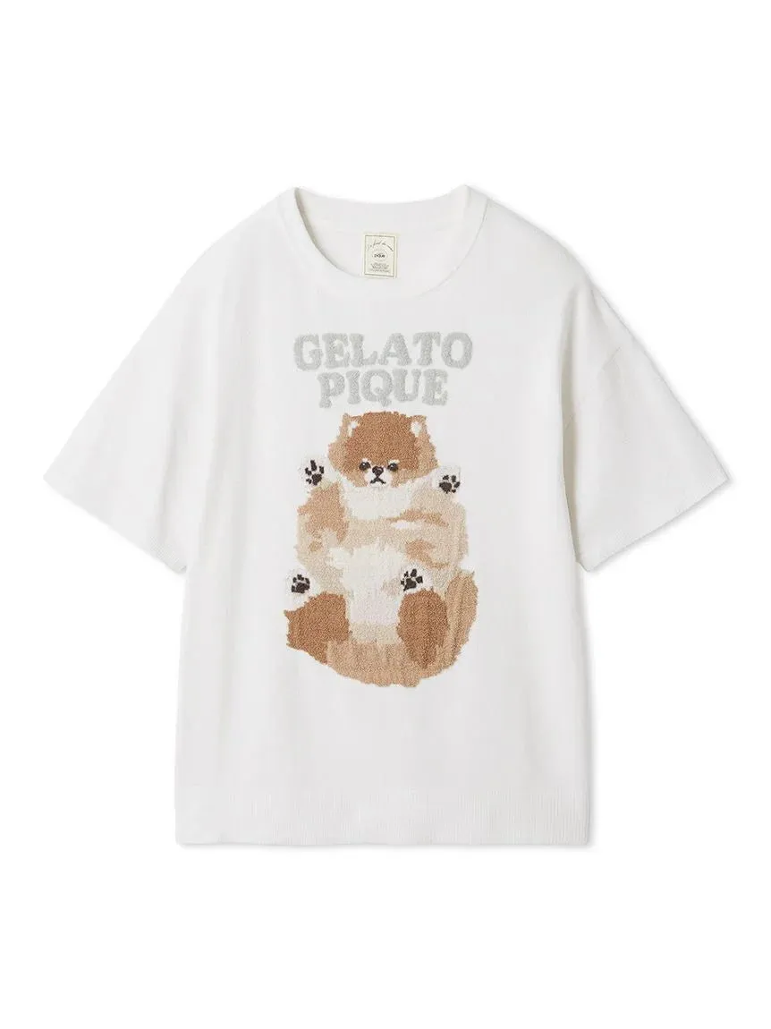 Roll Over Dog Jacquard Pullover sold by Gelato Pique product image thumbnail 2