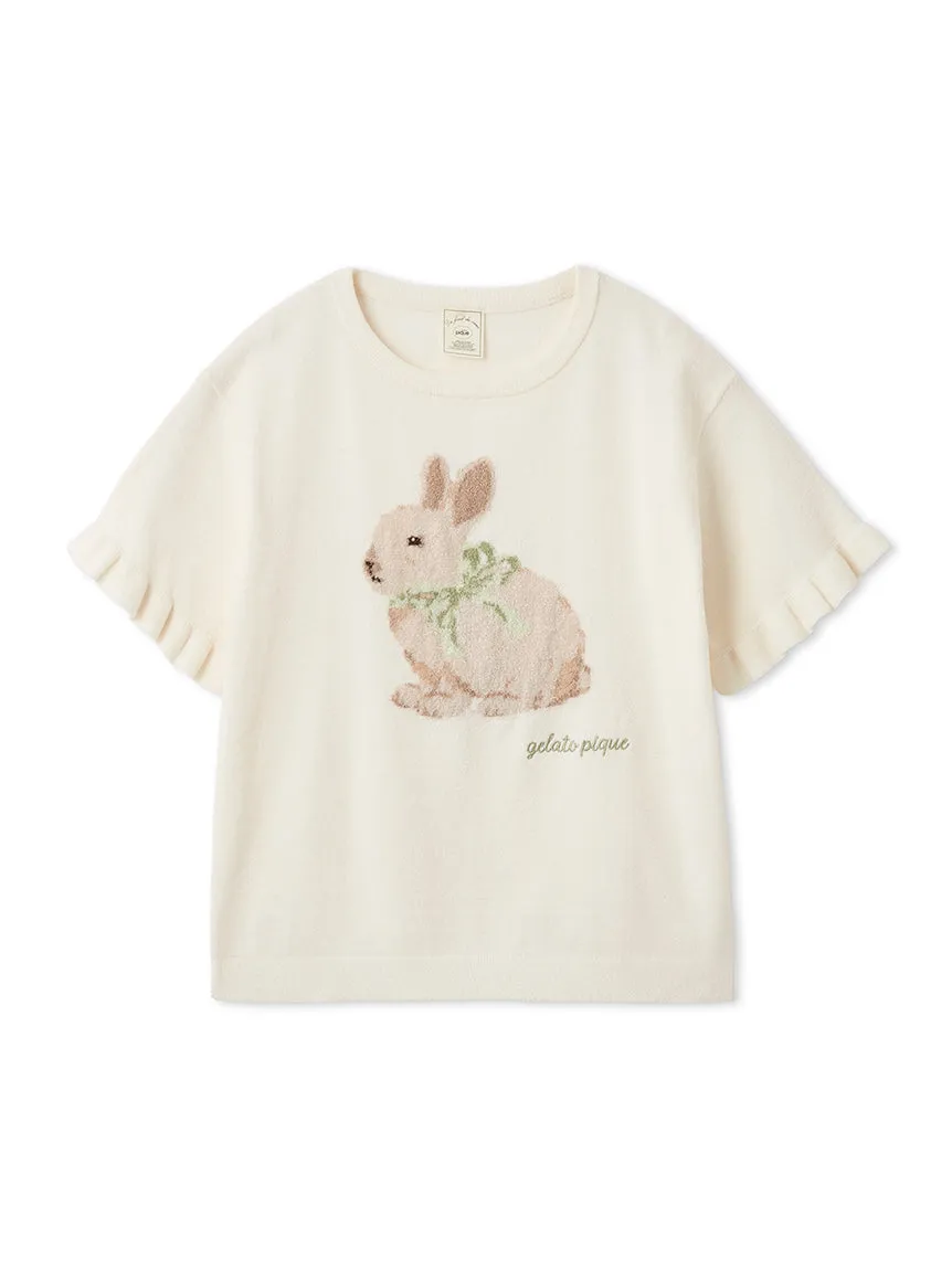 Airy Moco Ribbon Bunny Jacquard Pullover sold by Gelato Pique product image thumbnail 2