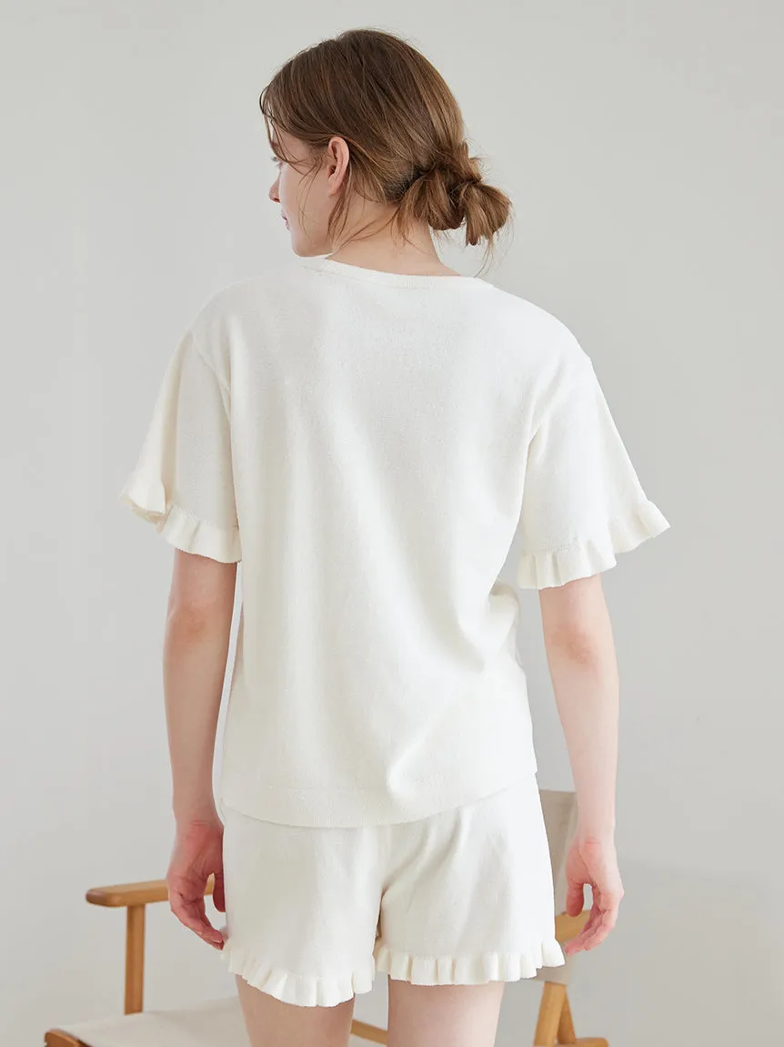 Airy Moco Ribbon Bunny Jacquard Pullover sold by Gelato Pique product image thumbnail 5