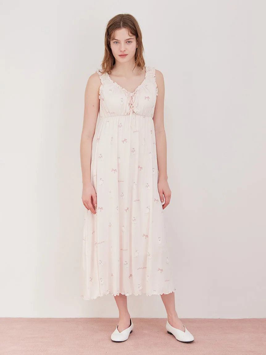 Ribbon Bunny Dress with Built-in Cup sold by Gelato Pique product image thumbnail 4