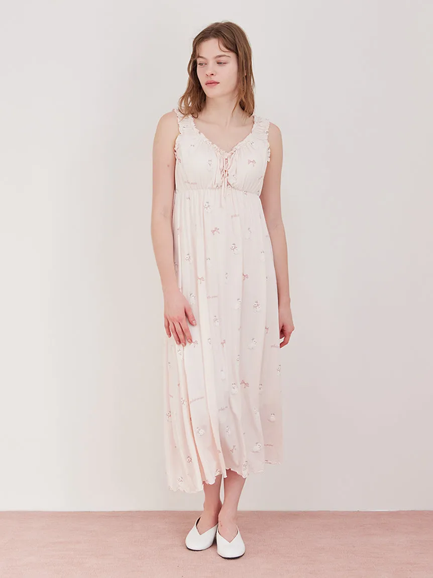 Ribbon Bunny Dress with Built-in Cup sold by Gelato Pique product image thumbnail 3