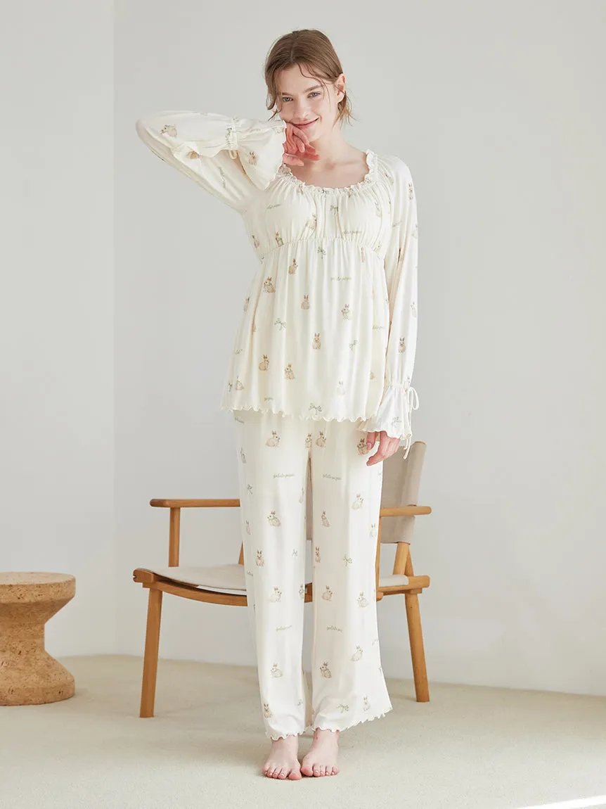 Ribbon Bunny Long Pants sold by Gelato Pique product image thumbnail 3