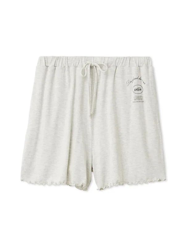 Rayon Logo Mellow Shorts made by Gelato Pique