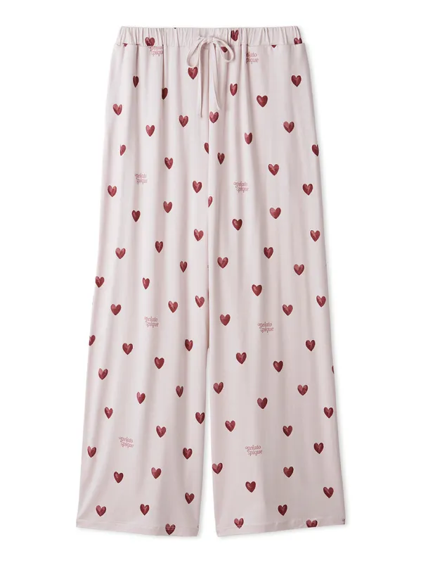 Cool Rayon Heart Pants made by Gelato Pique