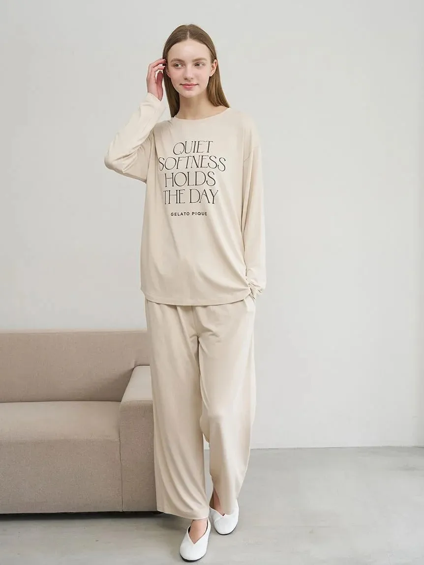 Cool Rayon Logo Printed Long Sleeved T-shirt sold by Gelato Pique product image thumbnail 3