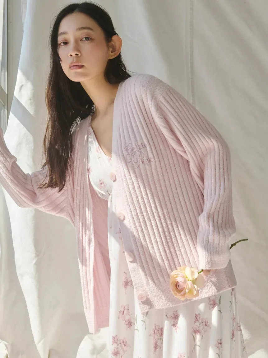 Smoothie & Airy Moco Ribbed Cardigan sold by Gelato Pique product image thumbnail 4