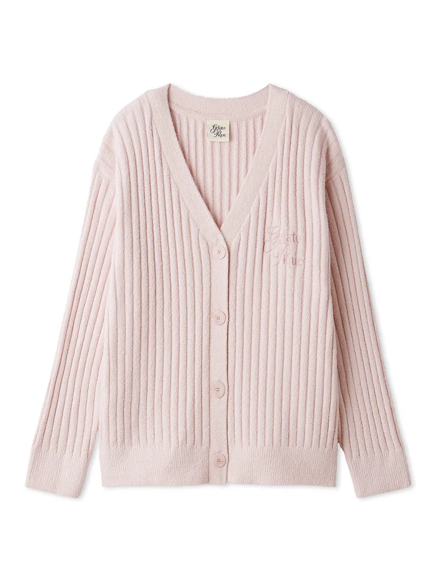 Smoothie & Airy Moco Ribbed Cardigan sold by Gelato Pique product image thumbnail 2