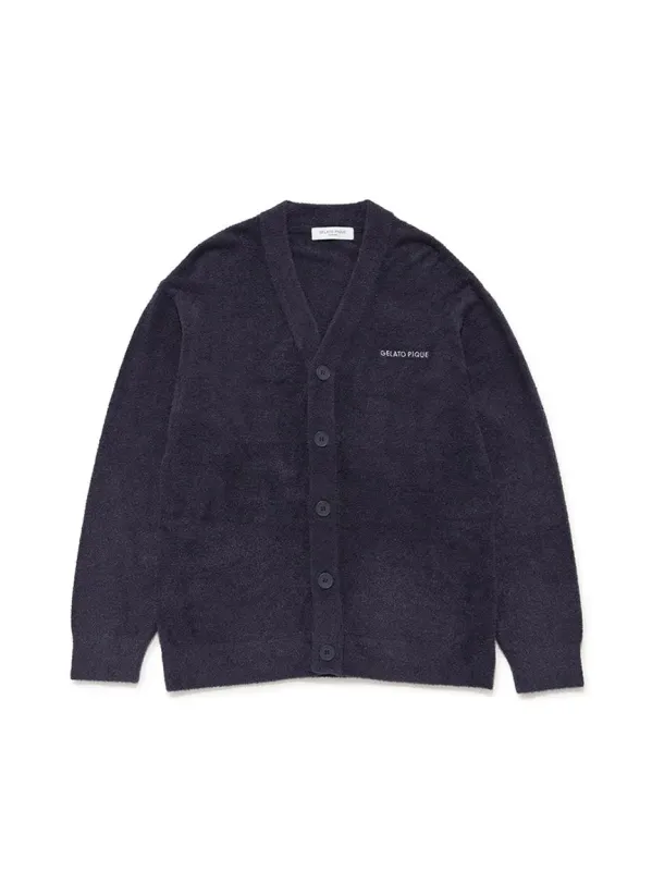 Men's Smoothie All-season Logo Cardigan made by Gelato Pique