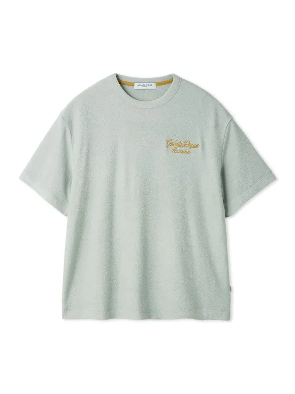 Men's Cool Rayon Pile Printed Logo Embroidered Pullover made by Gelato Pique