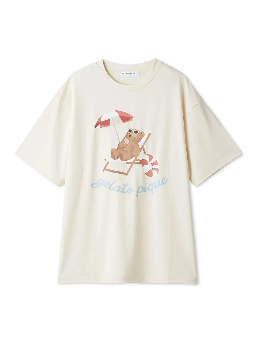 Men's Cool-to-touch Summer Bear One-point Printed T-shirt sold by Gelato Pique product image thumbnail 2