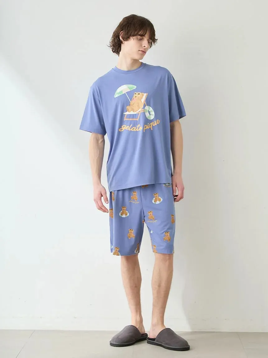 Men's Cool-to-touch Summer Bear One-point Printed T-shirt sold by Gelato Pique product image thumbnail 5