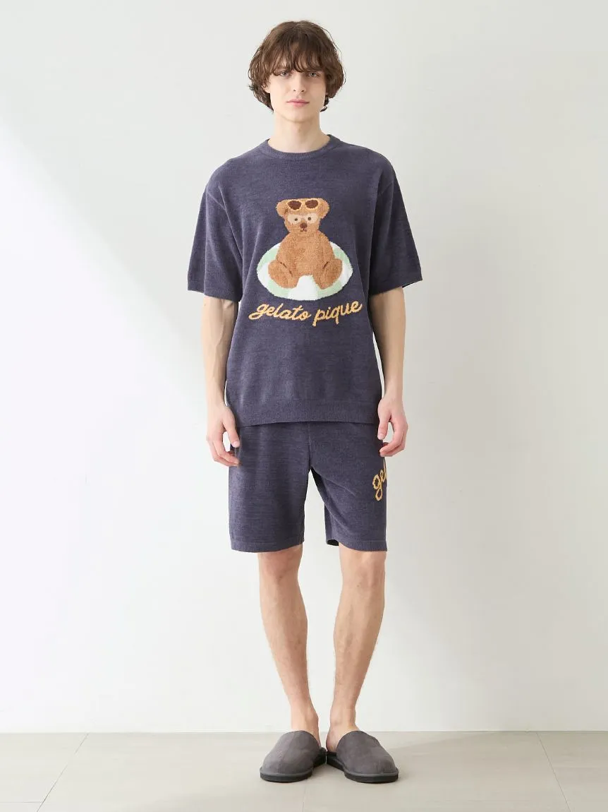 Men's Airy Moco Summer Logo Jacquard Shorts sold by Gelato Pique product image thumbnail 5
