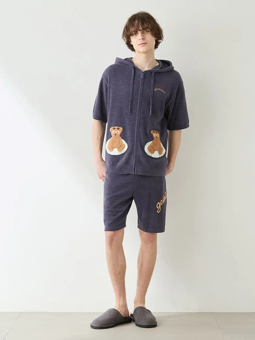 Men's Airy Moco Summer Logo Jacquard Shorts sold by Gelato Pique product image thumbnail 3