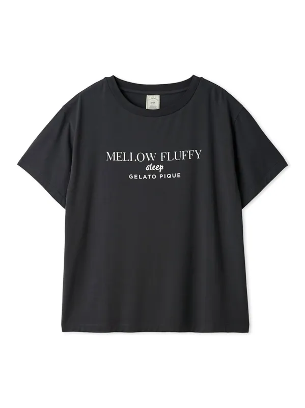 COOL Rayon Mellow Fluffy Logo T-shirt made by Gelato Pique
