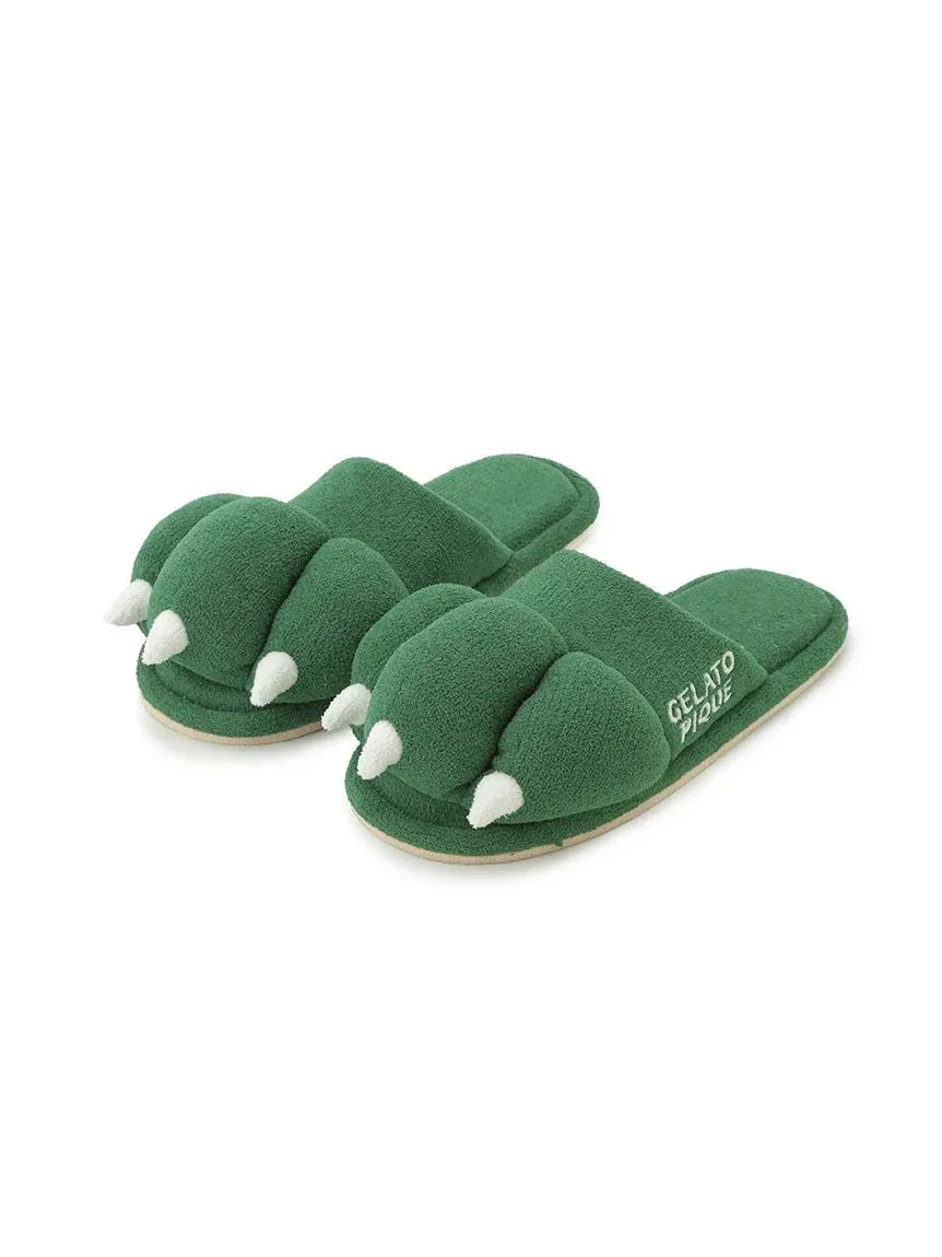 Men's Airy Moco Sleeping Dinosaur Room Shoes sold by Gelato Pique