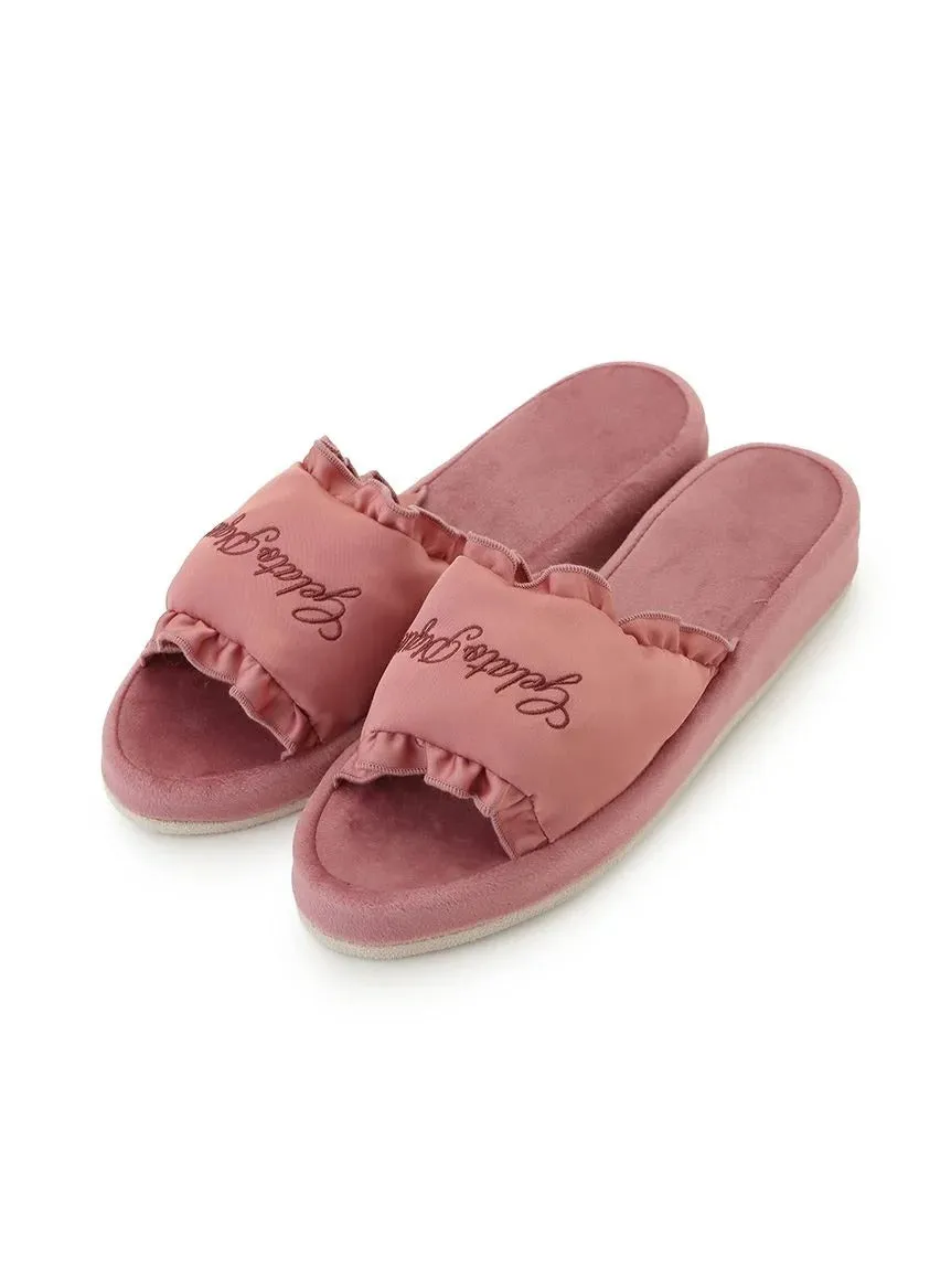 Satin Frill Room Shoes sold by Gelato Pique