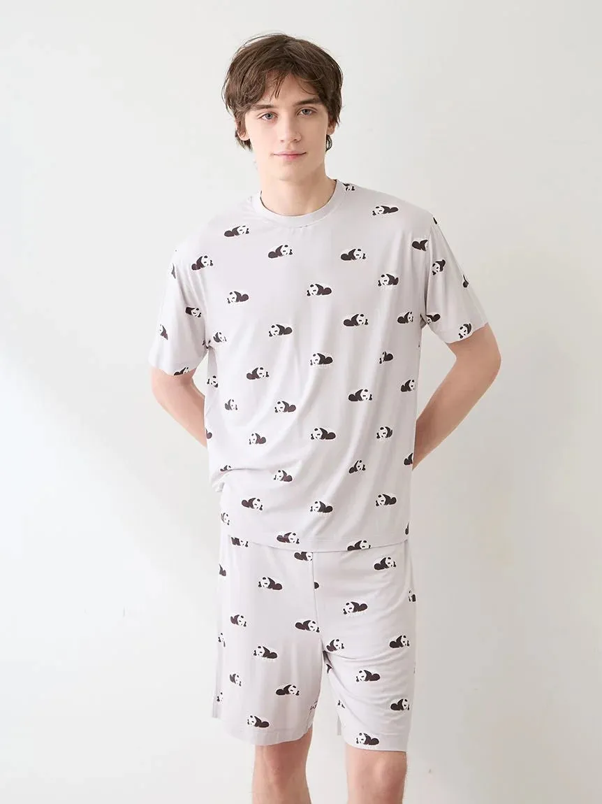Men's Cool Rayon Sleeping Panda T-shirt sold by Gelato Pique product image thumbnail 4