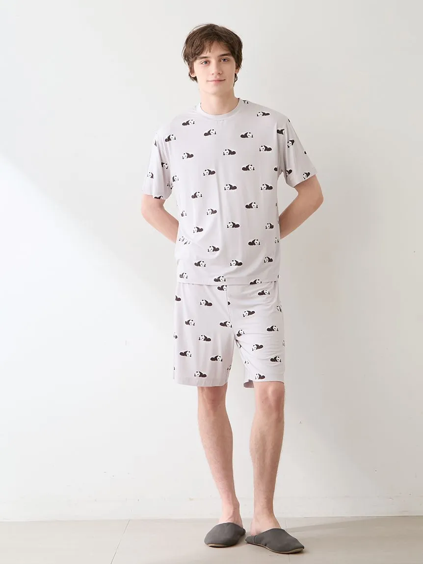 Men's Cool Rayon Sleeping Panda T-shirt sold by Gelato Pique product image thumbnail 2