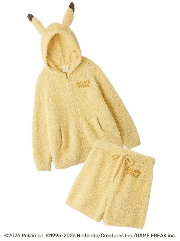 【Pokémon】Gelato Pikachu Hoodie & Shorts Set made by Gelato Pique