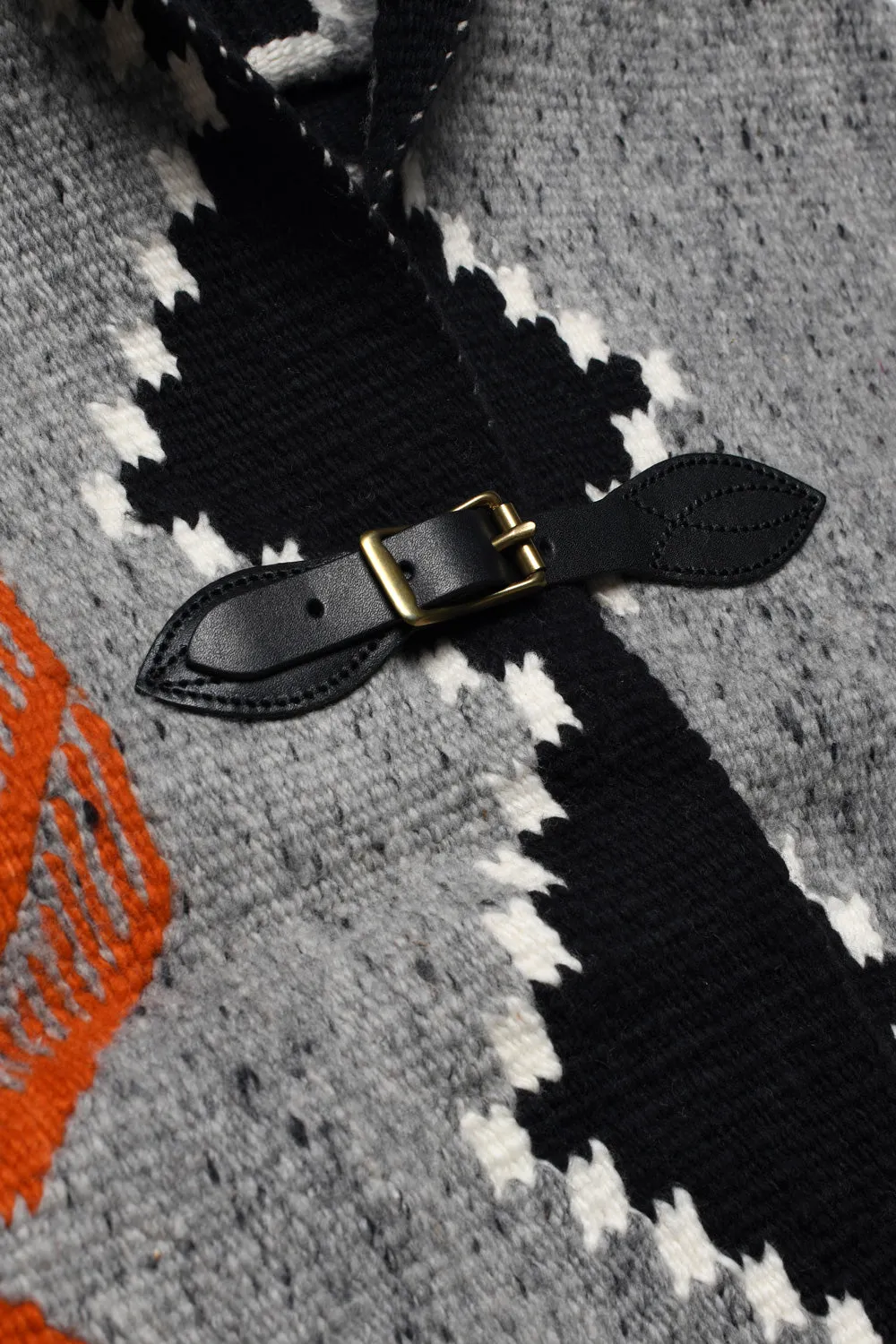 Merino Wool Blanket Poncho - Navajo Birds sold by Chamula product image thumbnail 5