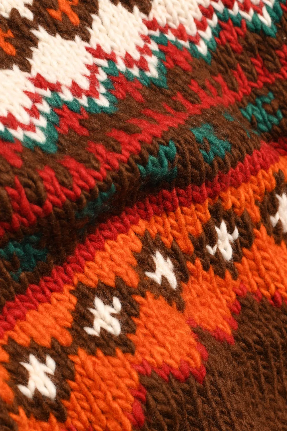 Fair Isle #3 Pullover - Brown sold by Chamula product image thumbnail 4