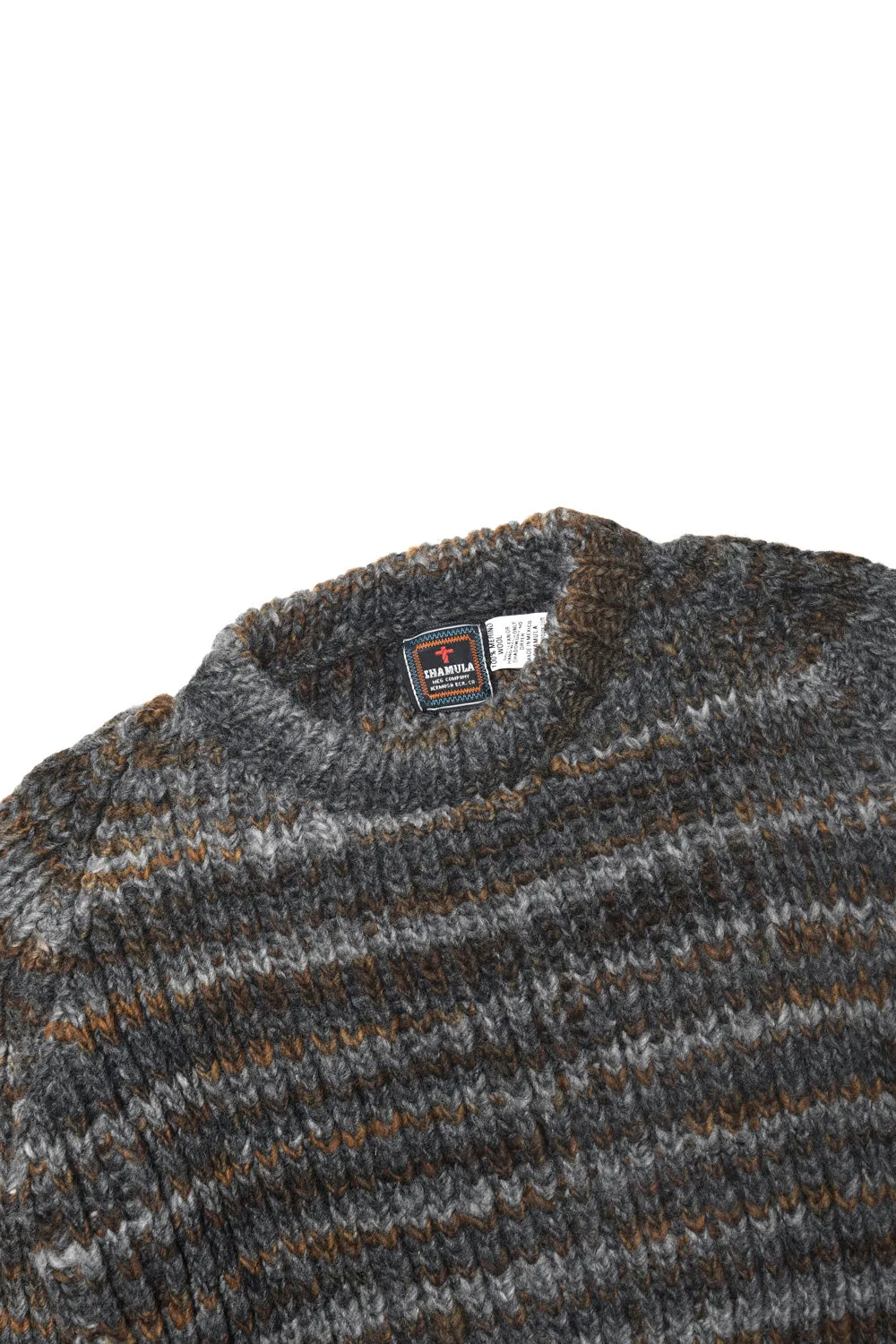 Mix Stripe Pullover - Black x Grey sold by Chamula product image thumbnail 3