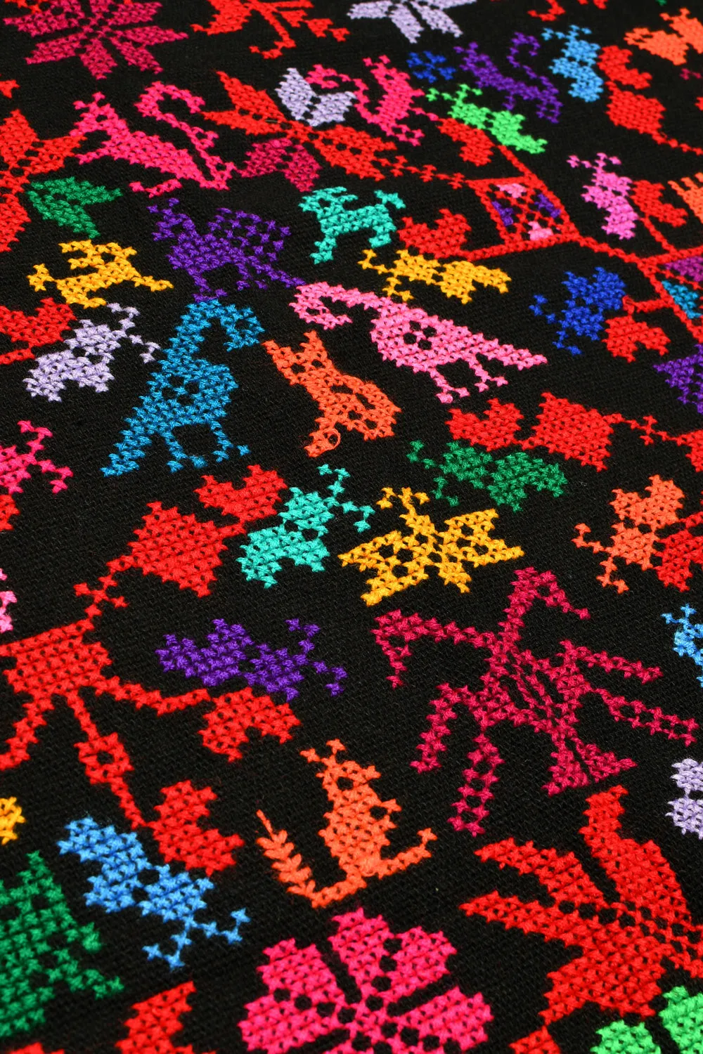 Embroidery Shawl - Arbol De La Vida (Tree of Life) H sold by Chamula product image thumbnail 2