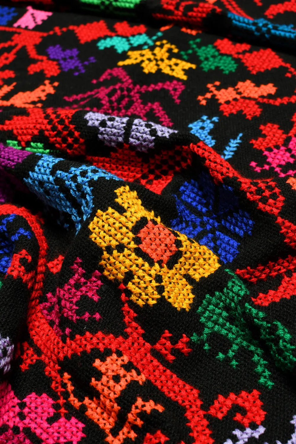 Embroidery Shawl - Arbol De La Vida (Tree of Life) H sold by Chamula product image thumbnail 5