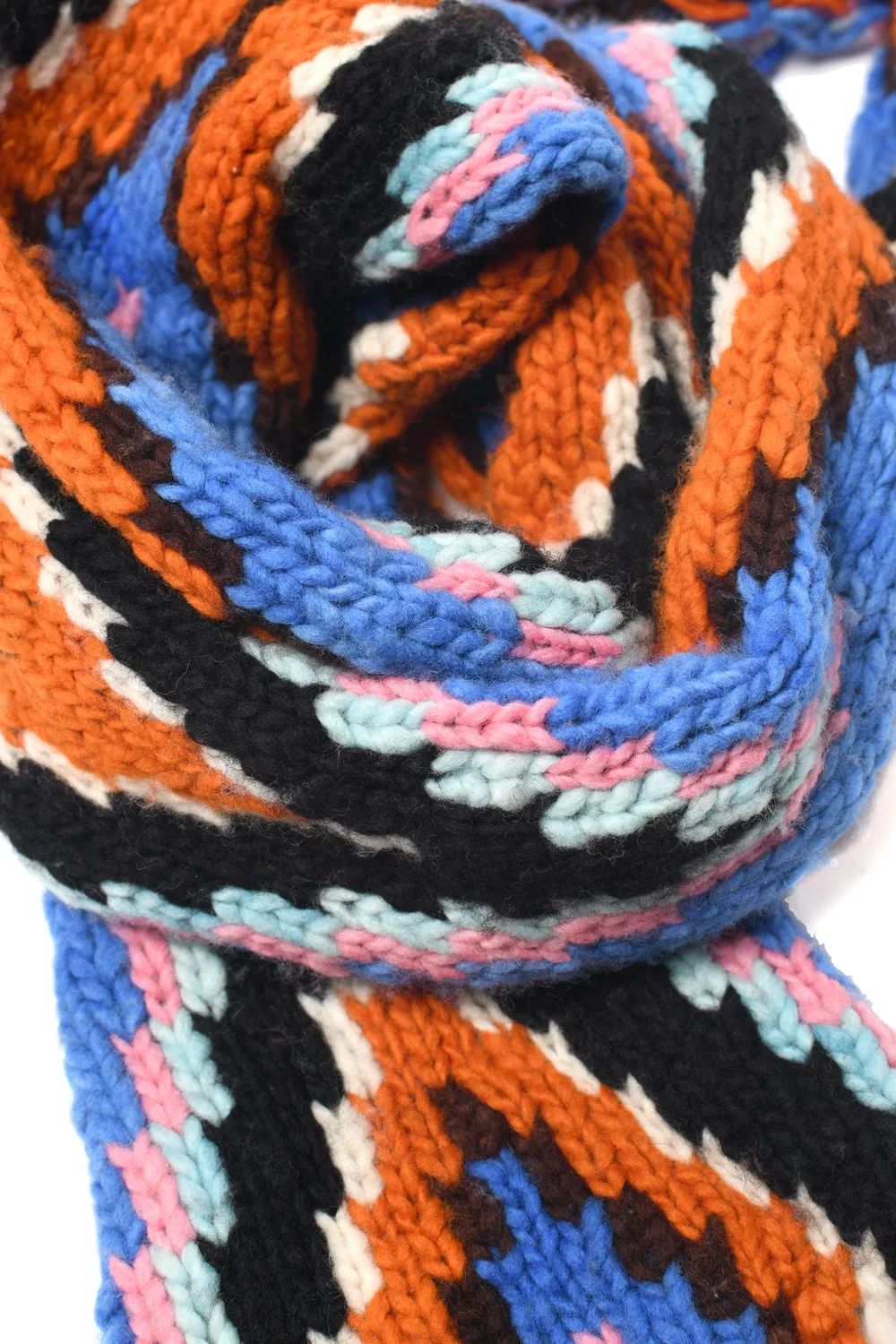 Merino Wool Design B Scarf - Black sold by Chamula product image thumbnail 2