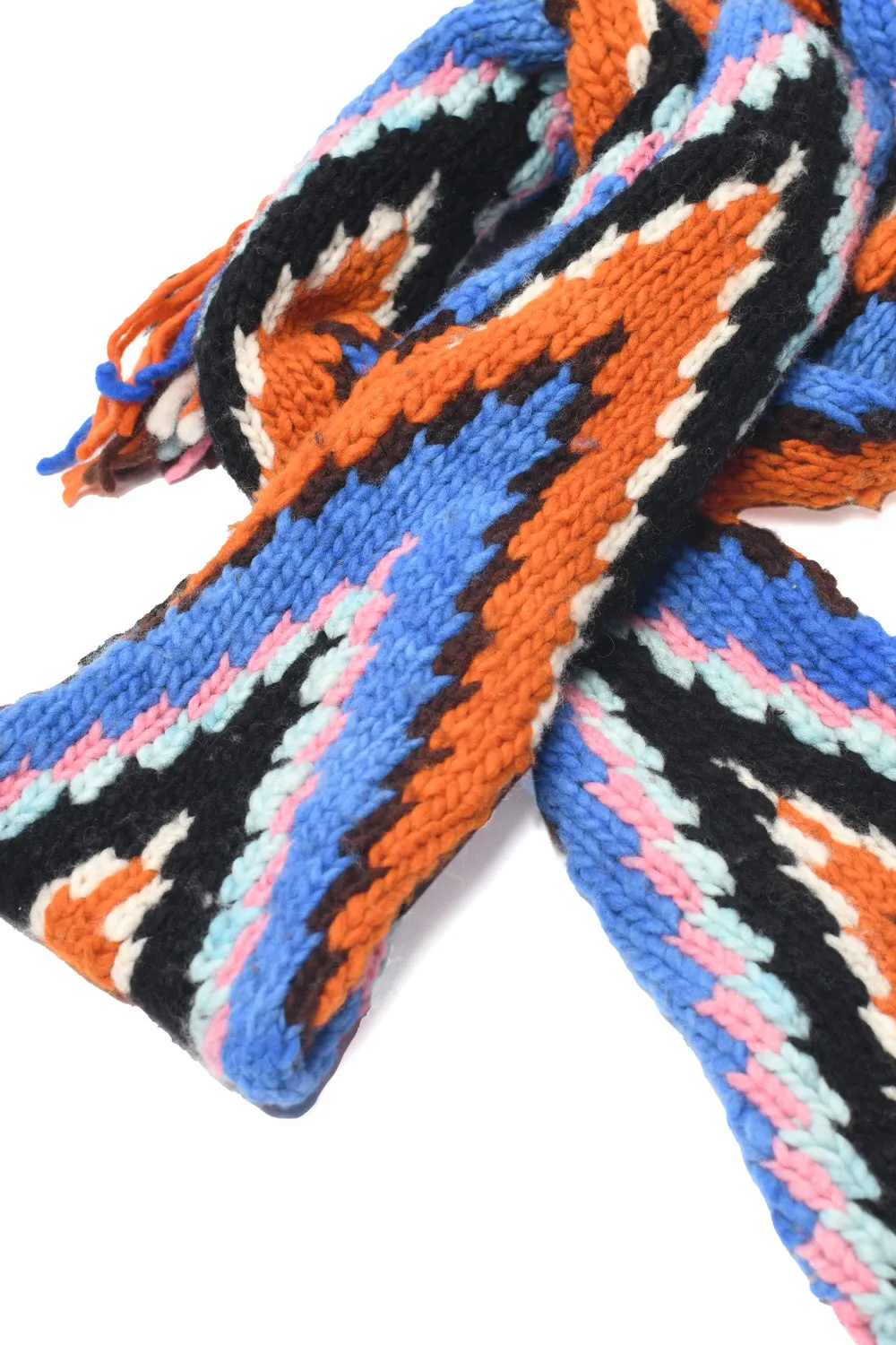 Merino Wool Design B Scarf - Black sold by Chamula product image thumbnail 3