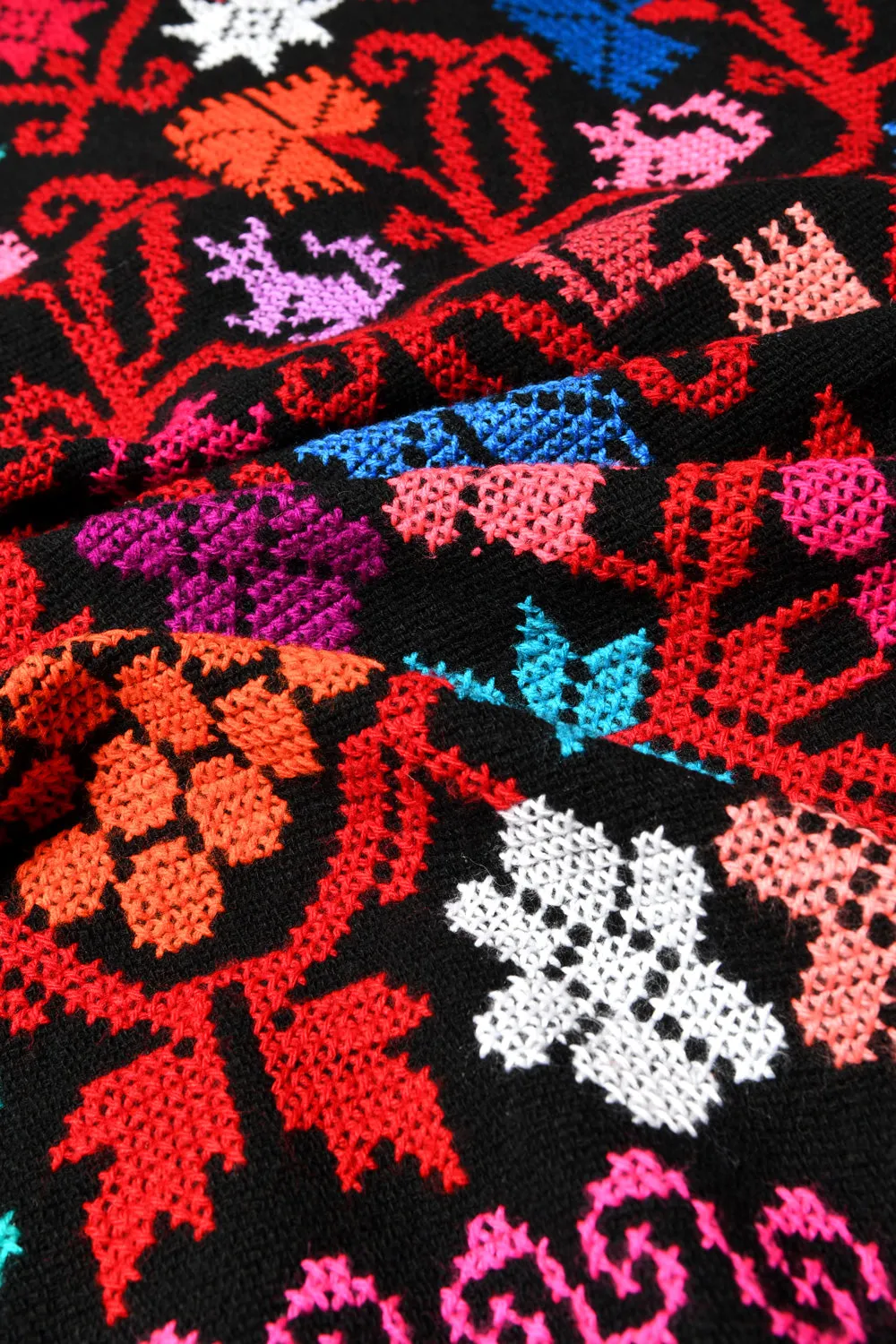 Embroidery Shawl - Arbol De La Vida (Tree of Life) D sold by Chamula product image thumbnail 5