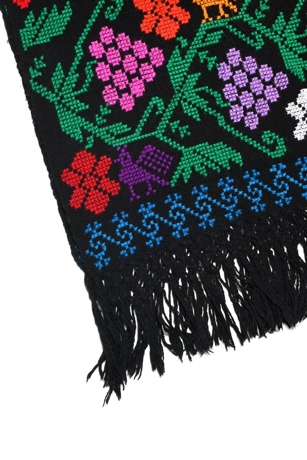 Embroidery Shawl - Arbol De La Vida (Tree of Life) E sold by Chamula product image thumbnail 3