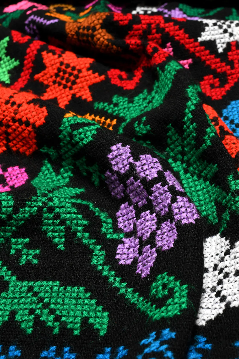 Embroidery Shawl - Arbol De La Vida (Tree of Life) E sold by Chamula product image thumbnail 5