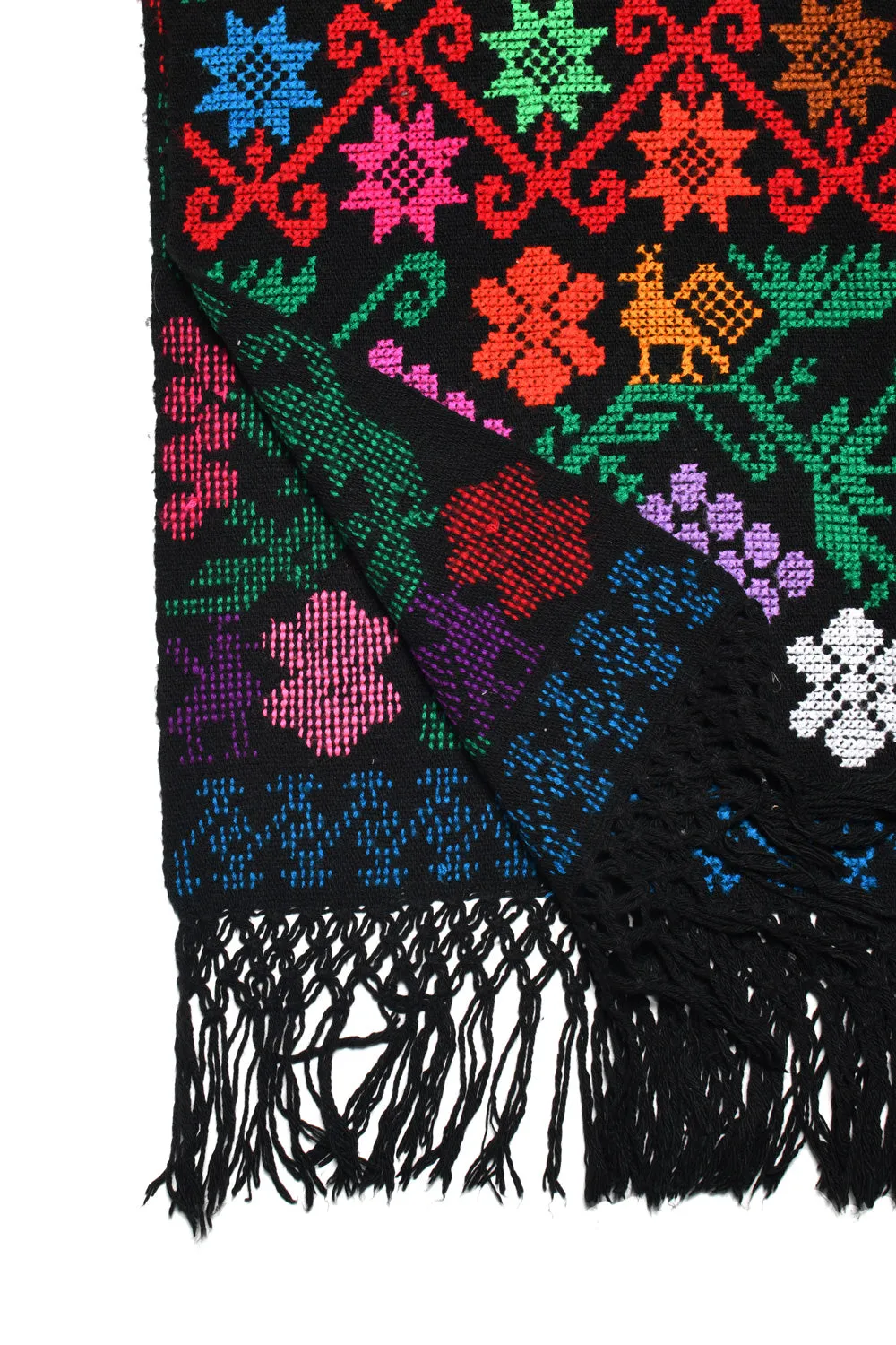 Embroidery Shawl - Arbol De La Vida (Tree of Life) E sold by Chamula product image thumbnail 4