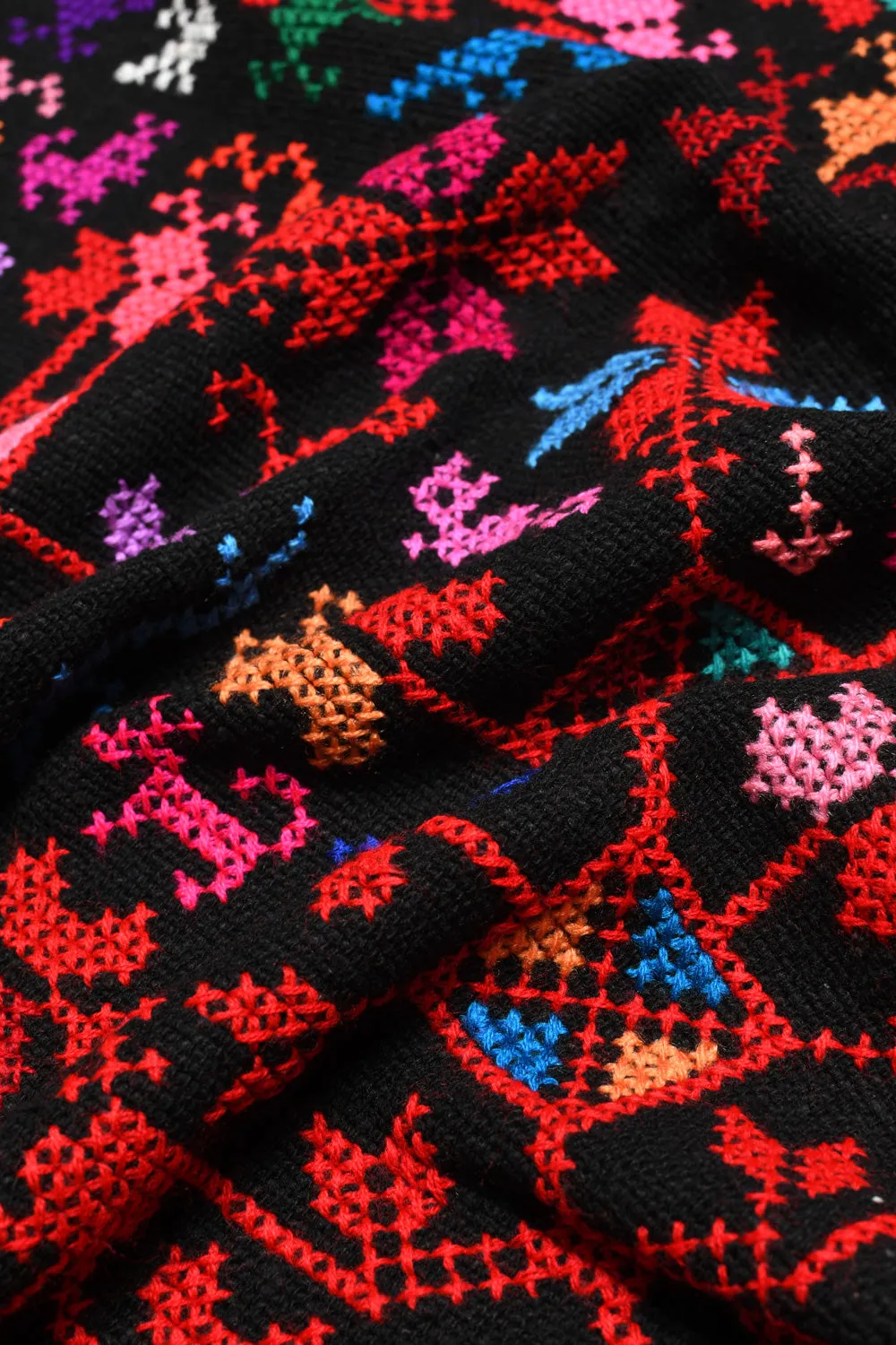 Embroidery Shawl - Arbol De La Vida (Tree of Life) F sold by Chamula product image thumbnail 5