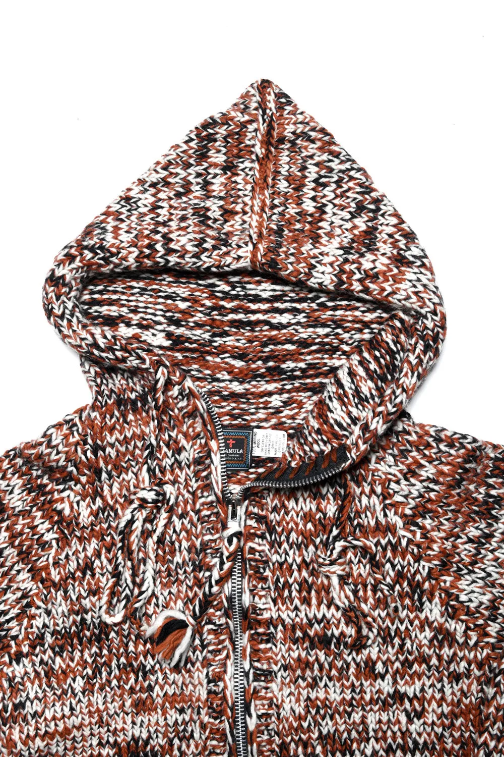 Mix Heather Hoodie - Brown Mix sold by Chamula product image thumbnail 2