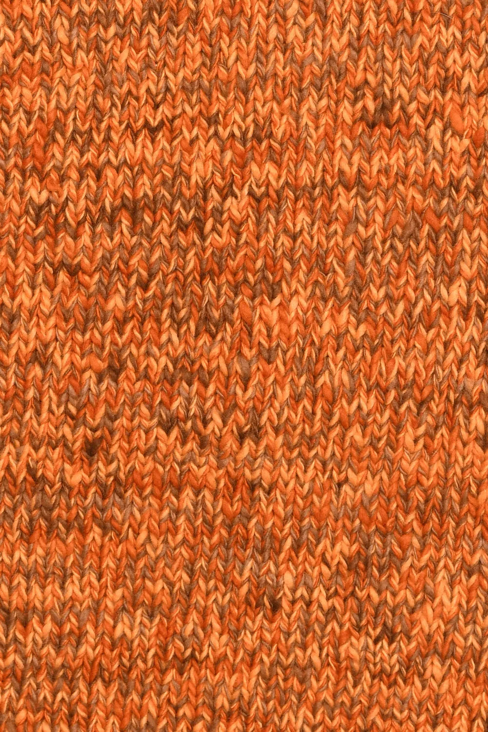 Mix Heather Zipper Cardigan - Dk. Orange Mix sold by Chamula product image thumbnail 2