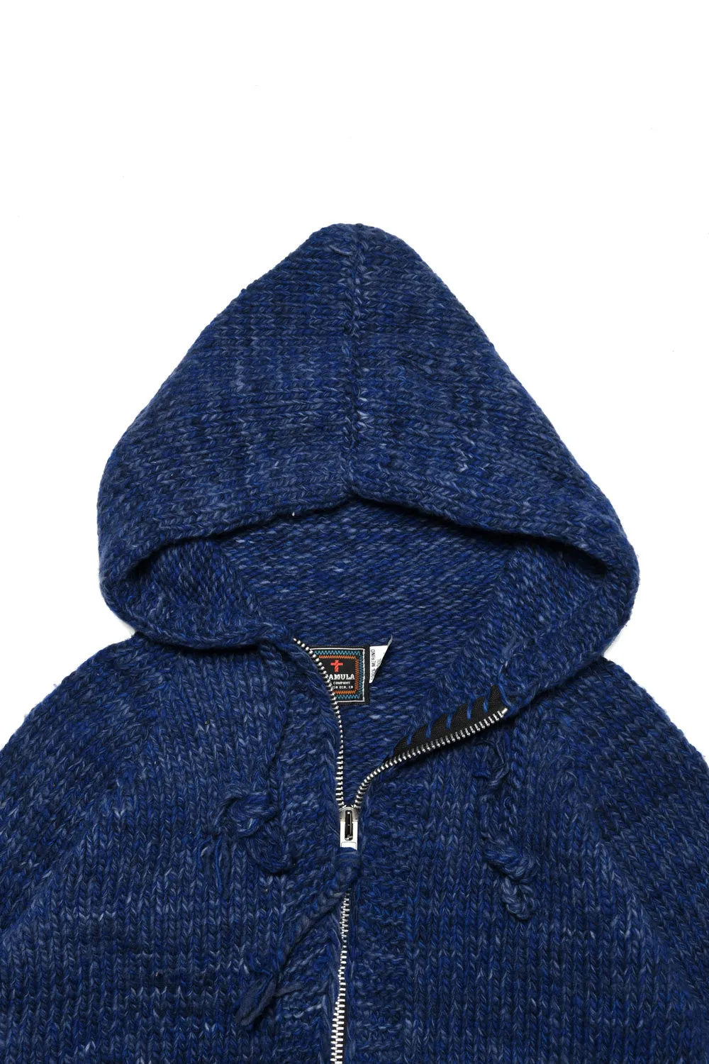 Mix Heather Hoodie - Navy Mix sold by Chamula product image thumbnail 2