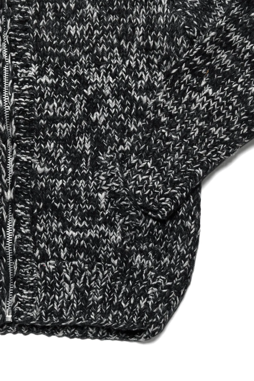 Mix Heather Hoodie - Black Mix sold by Chamula product image thumbnail 3