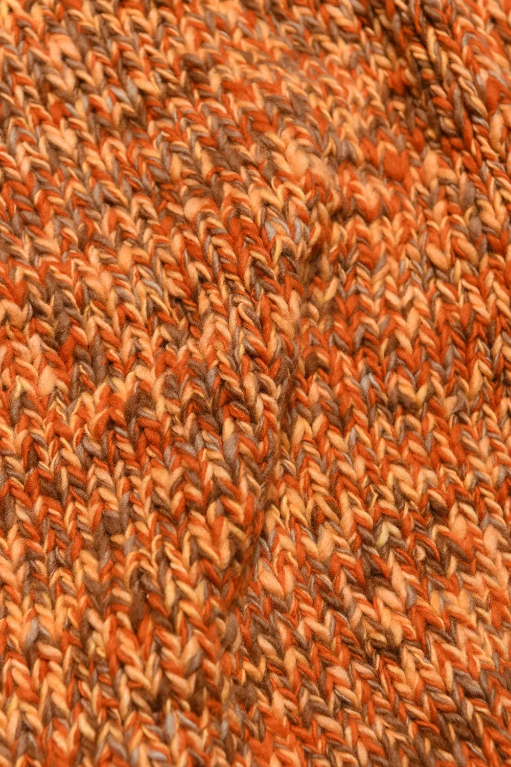 Mix Heather Crewneck Pullover - Dk. Orange Mix sold by Chamula product image thumbnail 4